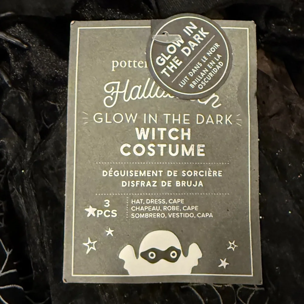 Glow-in-the-Dark Witch Halloween Costume